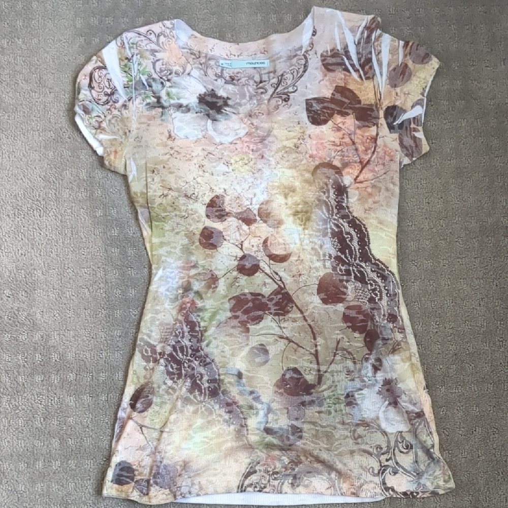 Floral Print Women's Top